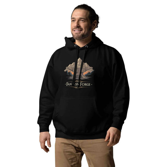 Fantasy Forge Mountains | Unisex Hoodie