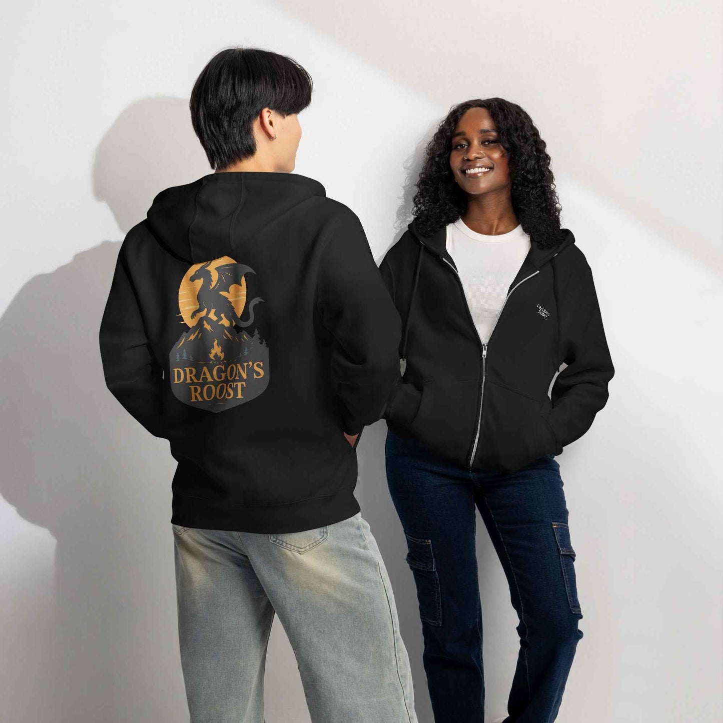 Dragon's Summit Roost Zip Up Hoodie