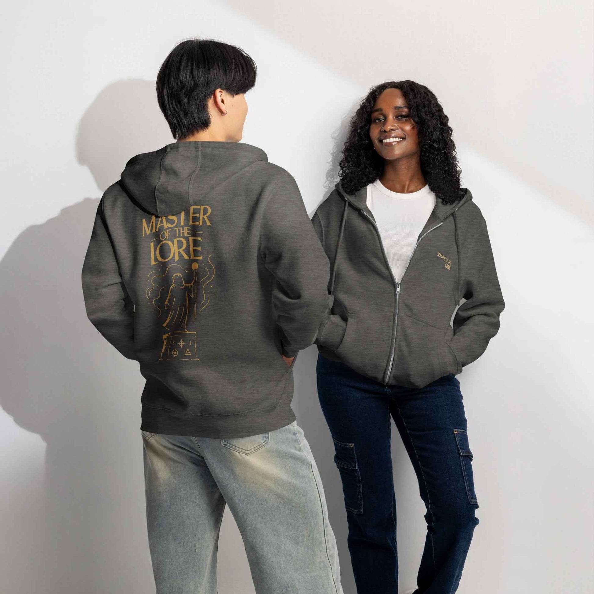 Master of the Lore | Premium full zip hoodie
