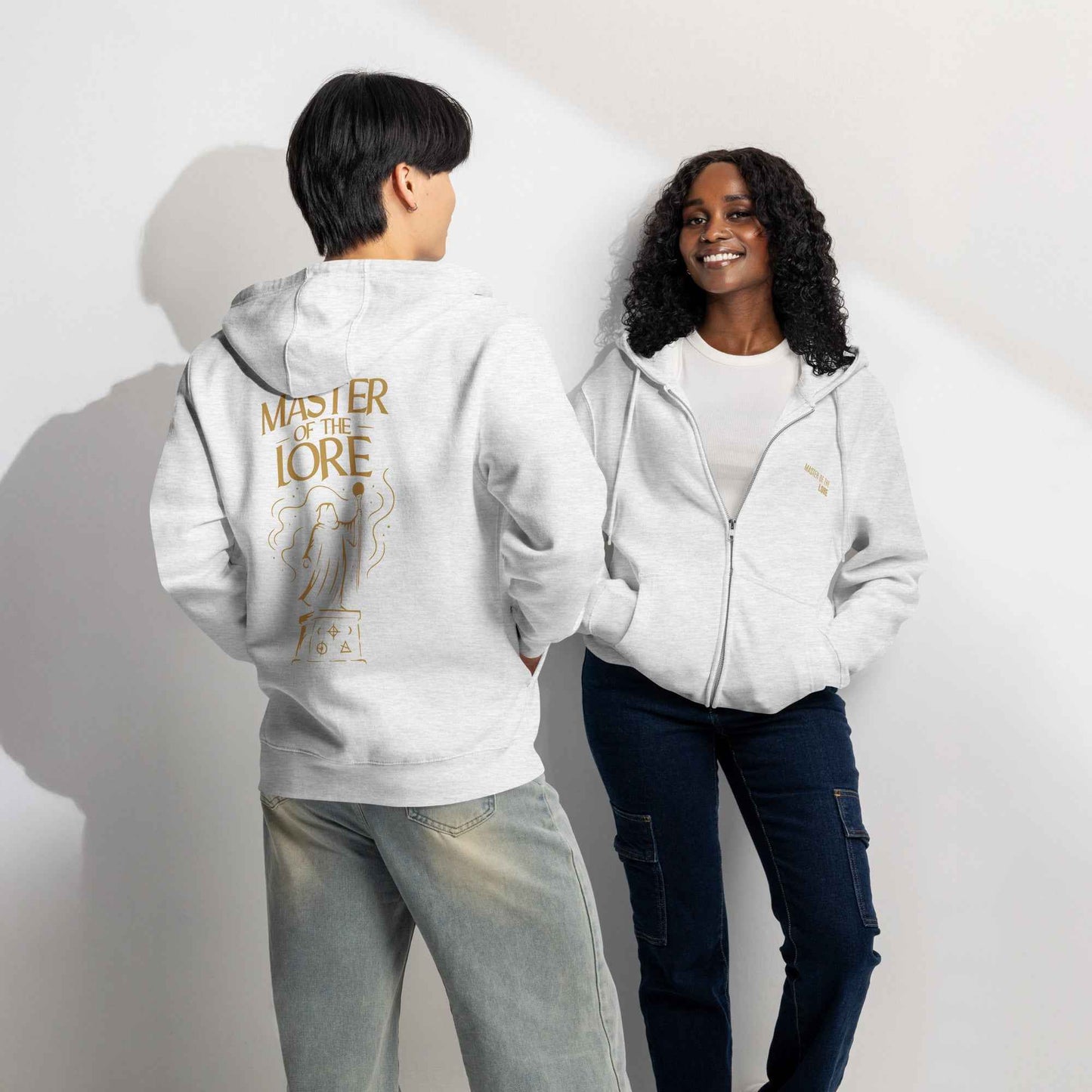 Master of the Lore | Premium full zip hoodie