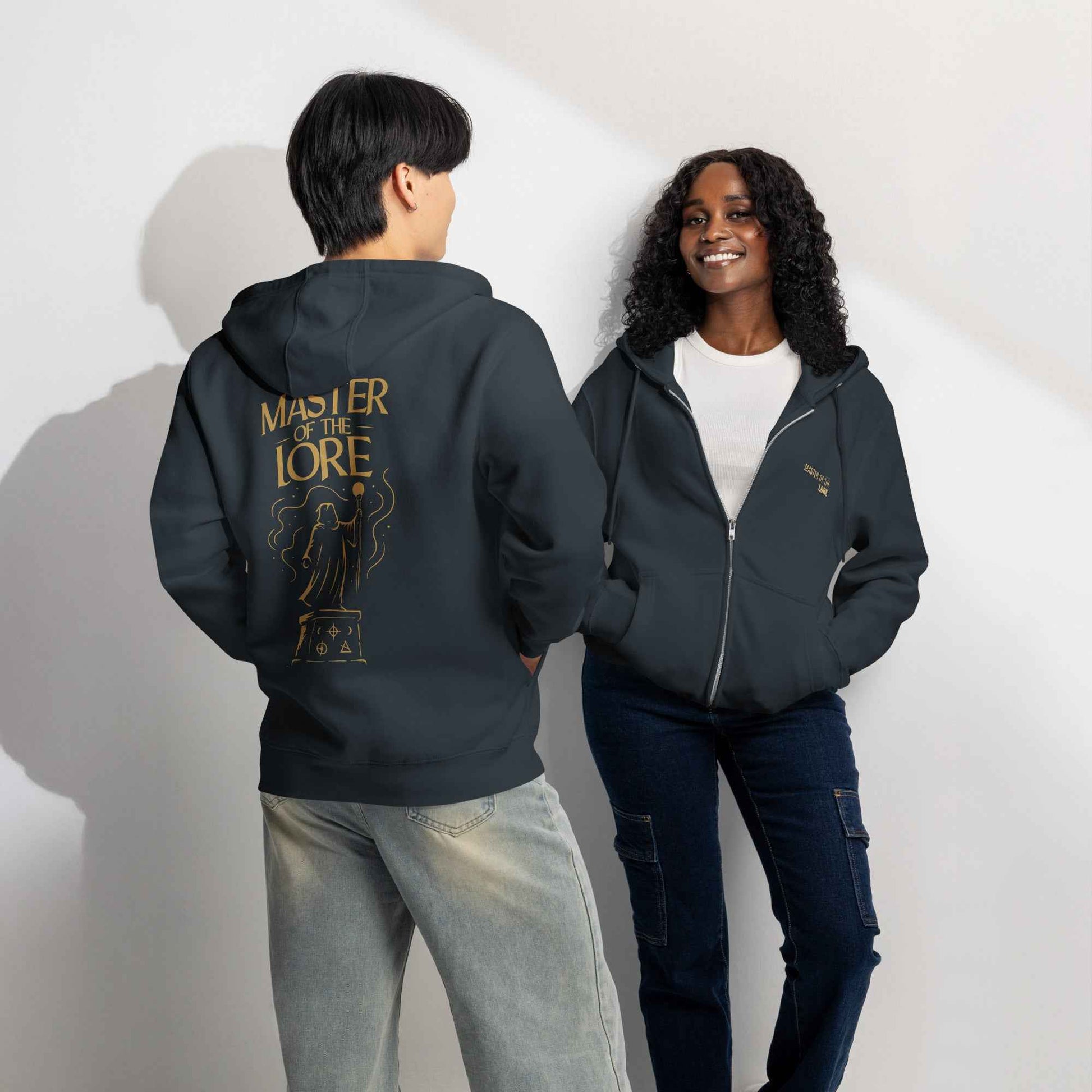 Master of the Lore | Premium full zip hoodie