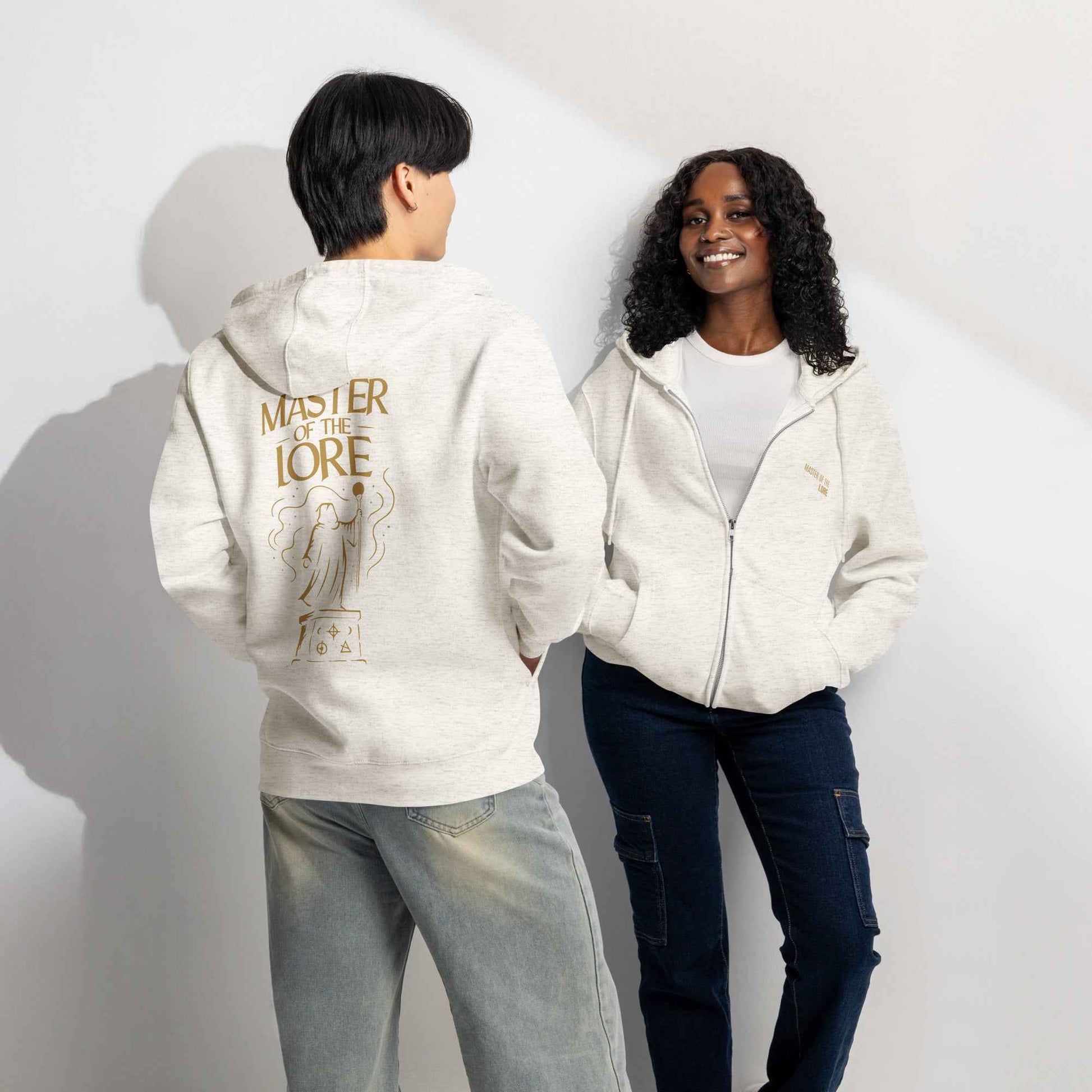 Master of the Lore | Premium full zip hoodie
