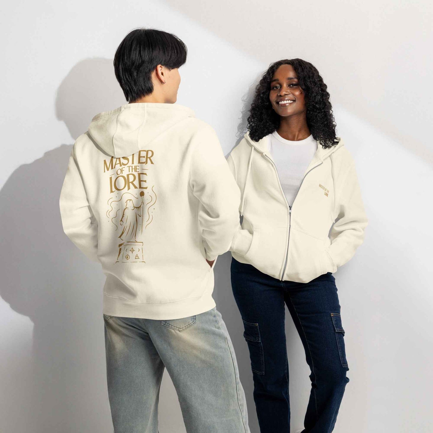 Master of the Lore | Premium full zip hoodie