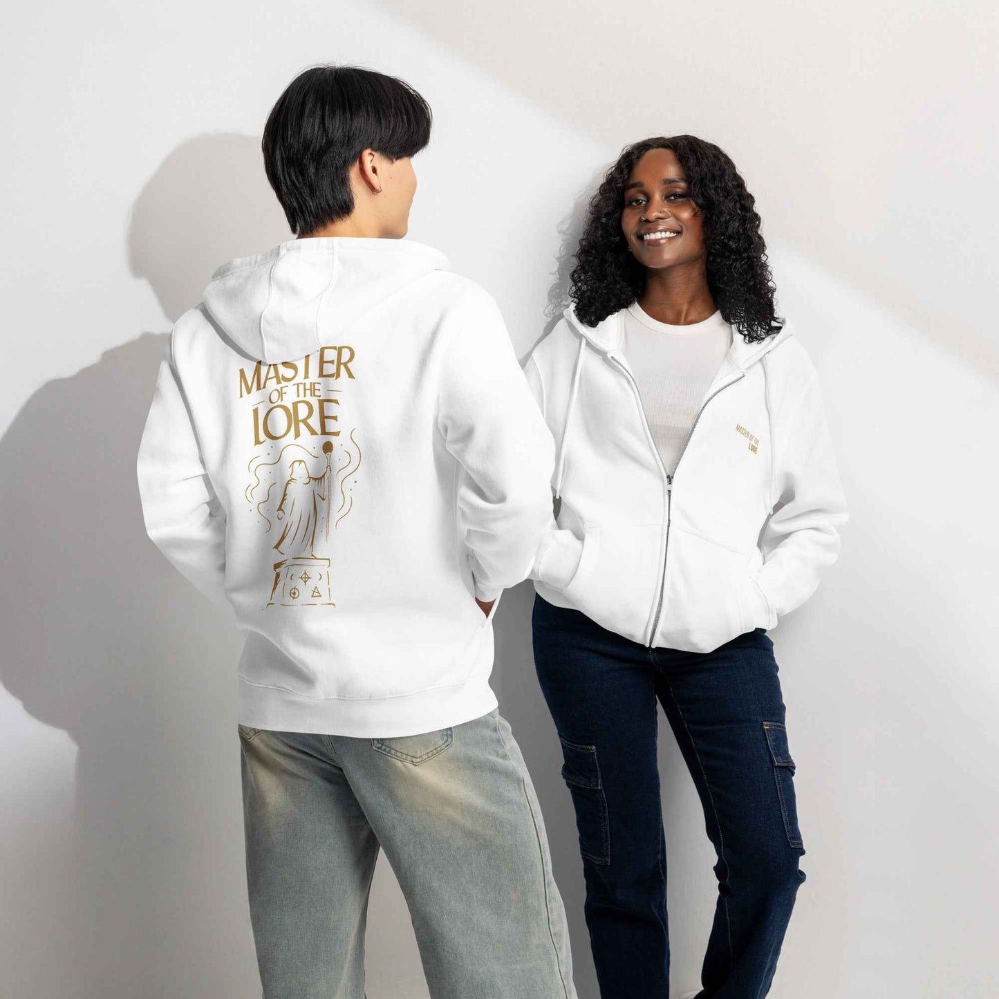 Master of the Lore | Premium full zip hoodie