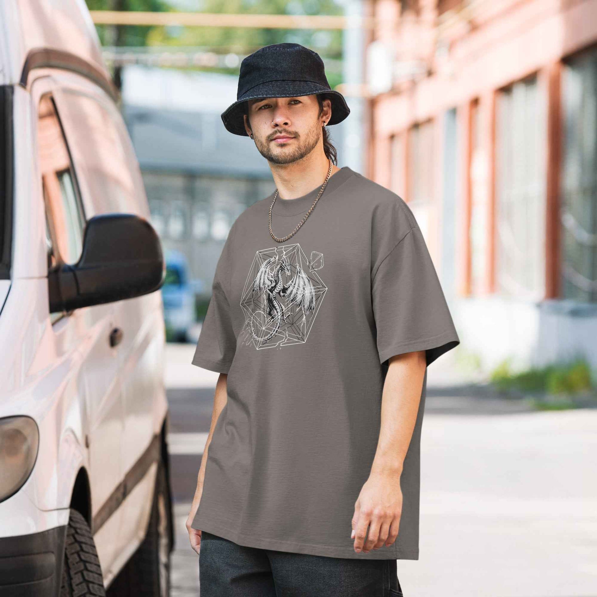 Dragon Inside the D20 — Unisex T-Shirt | Fantasy RPG Apparel