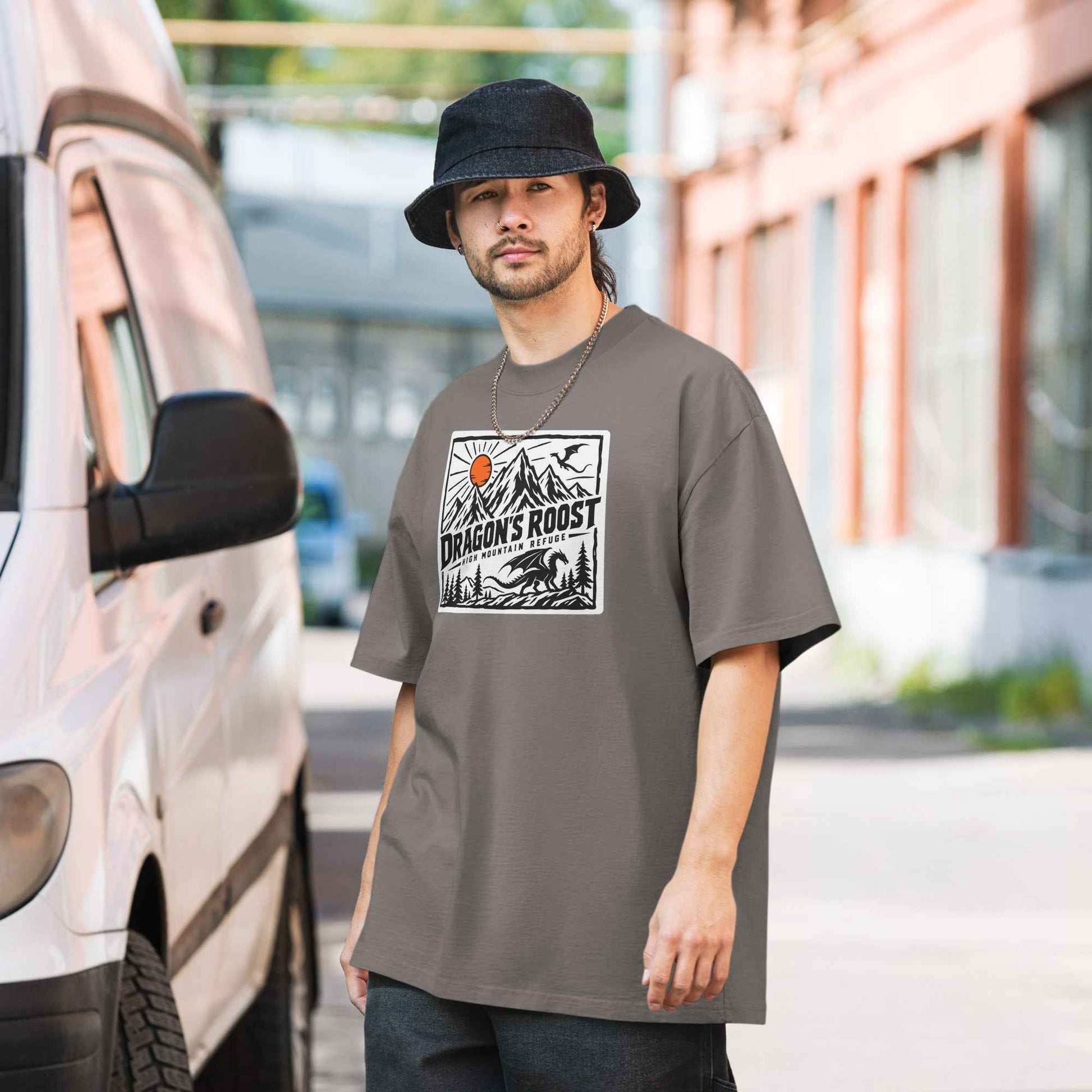 Oversized faded t-shirt