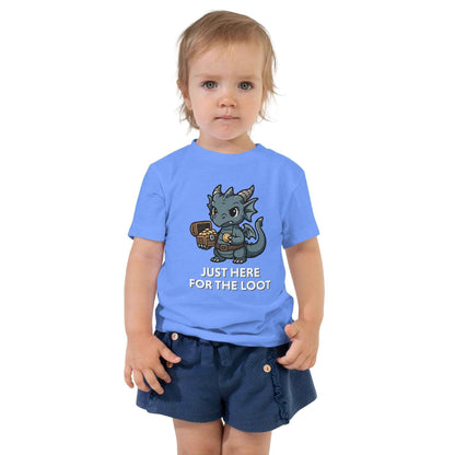 Just Here for the Loot | Toddler Short Sleeve Tee