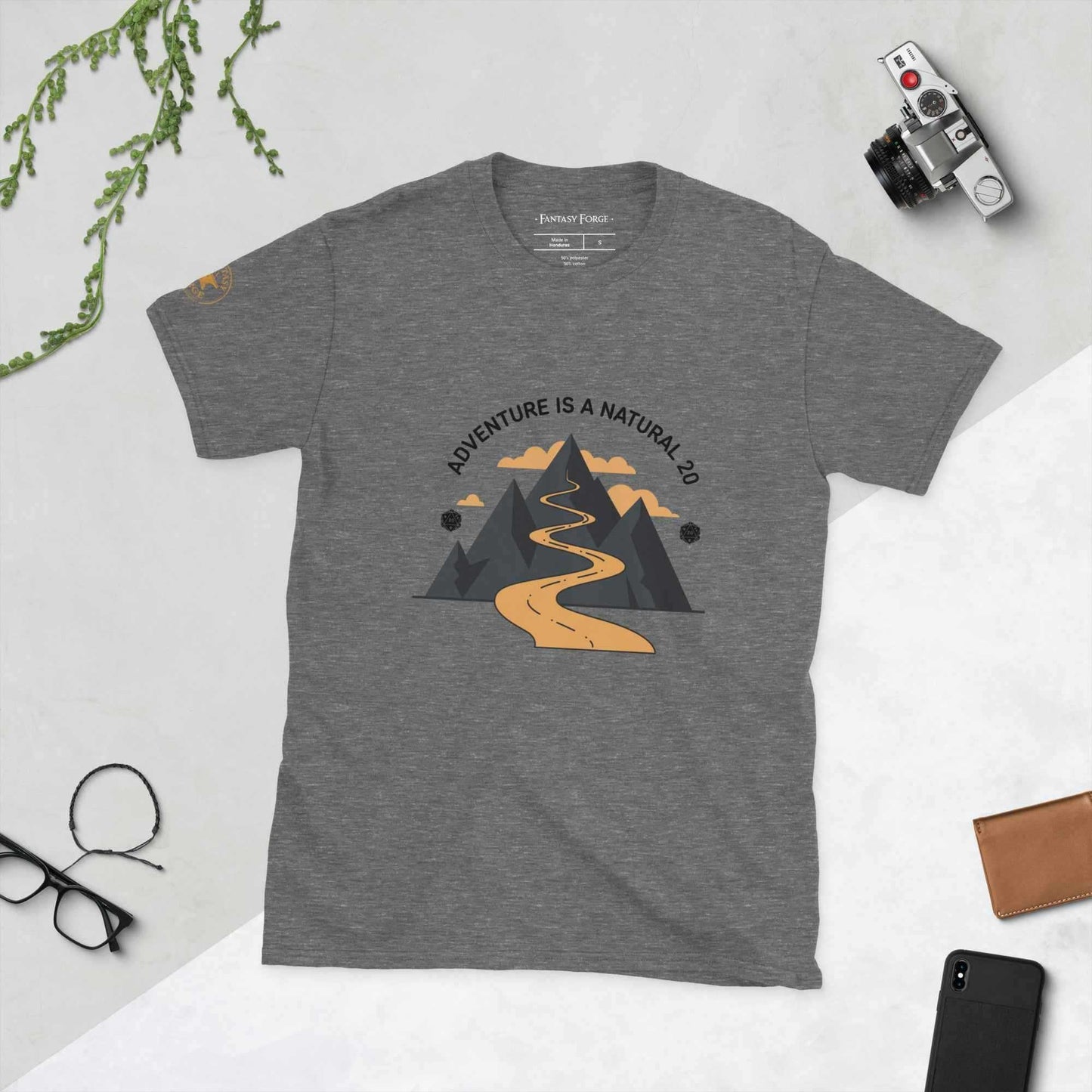 Adventure is a Natural 20 | Short-Sleeve Unisex T-Shirt