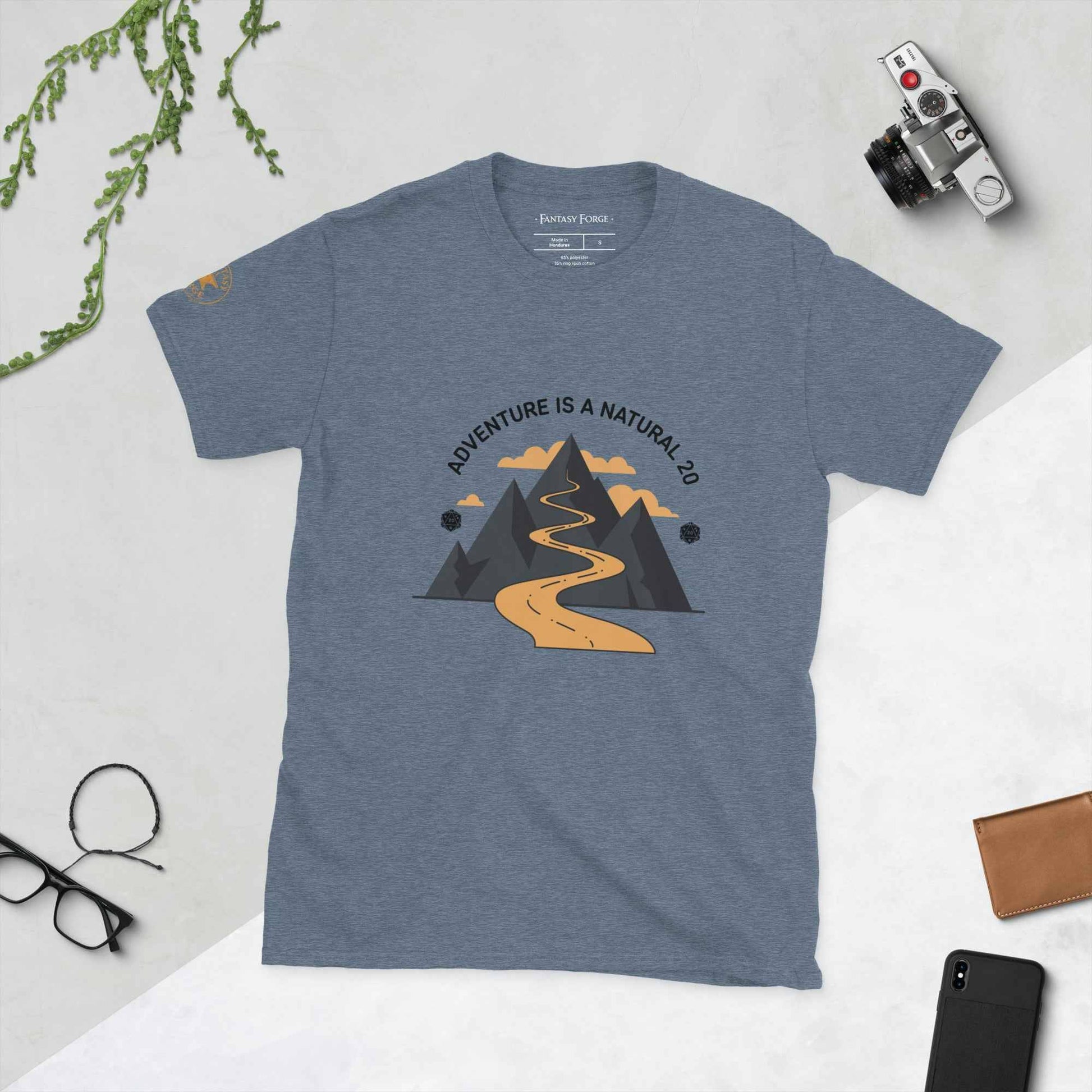 Adventure is a Natural 20 | Short-Sleeve Unisex T-Shirt
