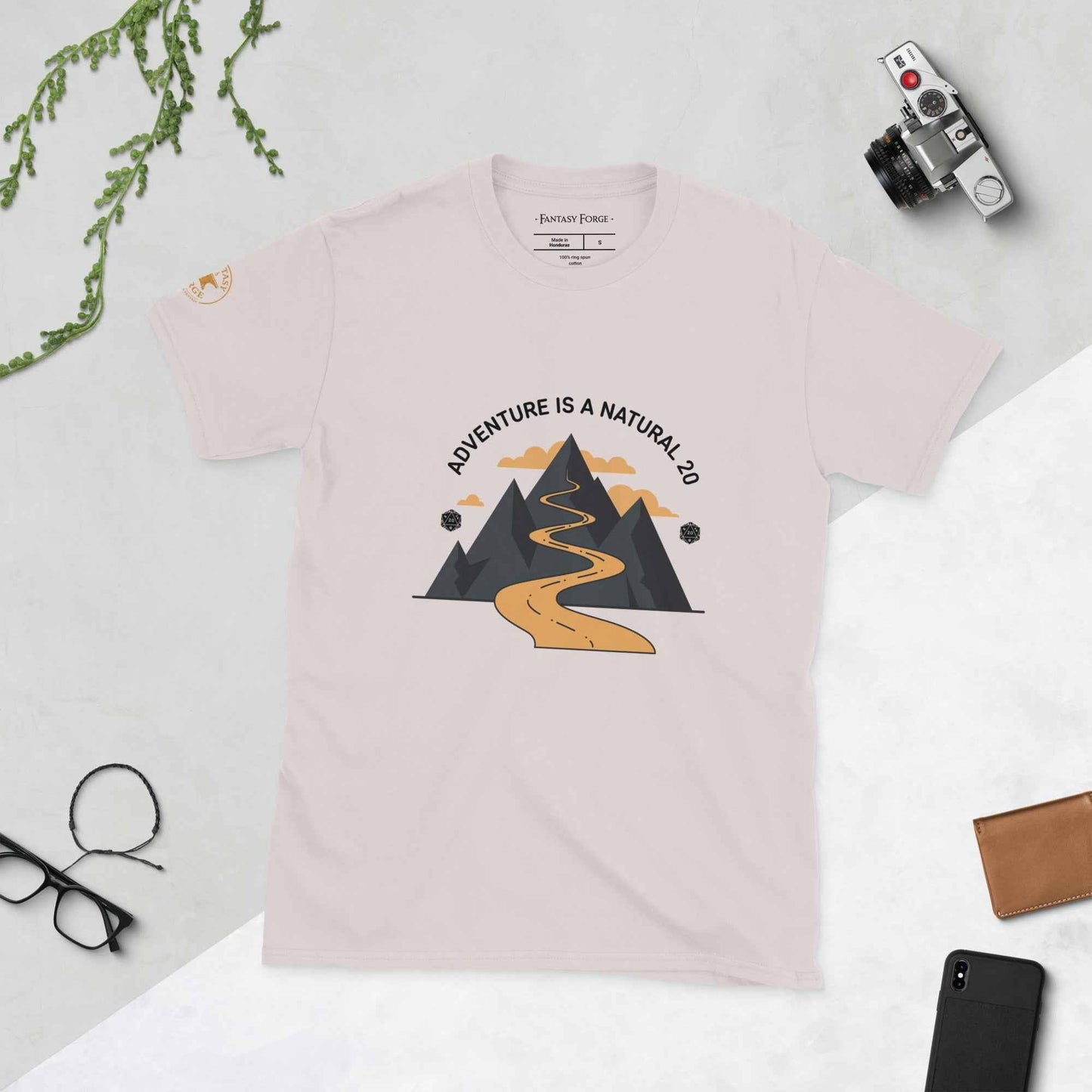 Adventure is a Natural 20 | Short-Sleeve Unisex T-Shirt