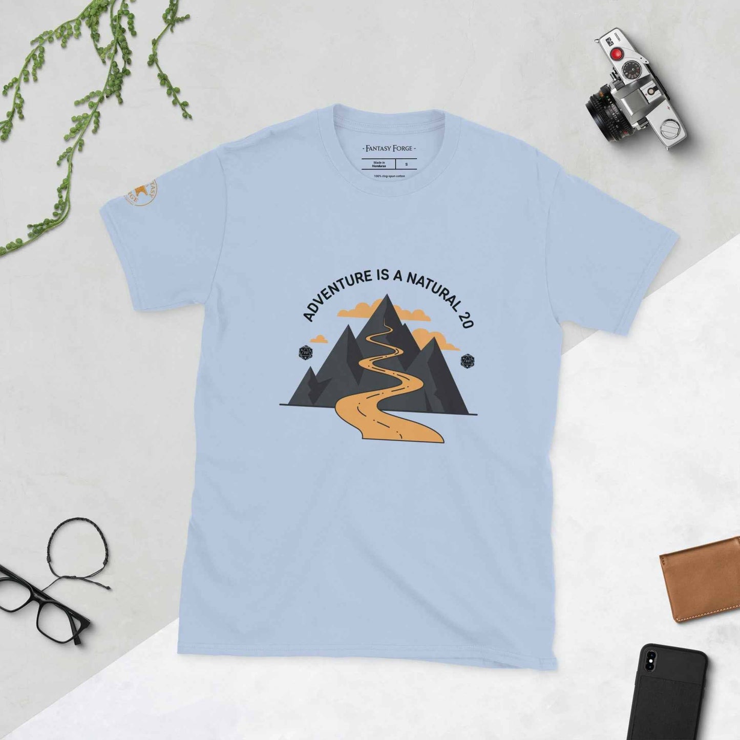 Adventure is a Natural 20 | Short-Sleeve Unisex T-Shirt