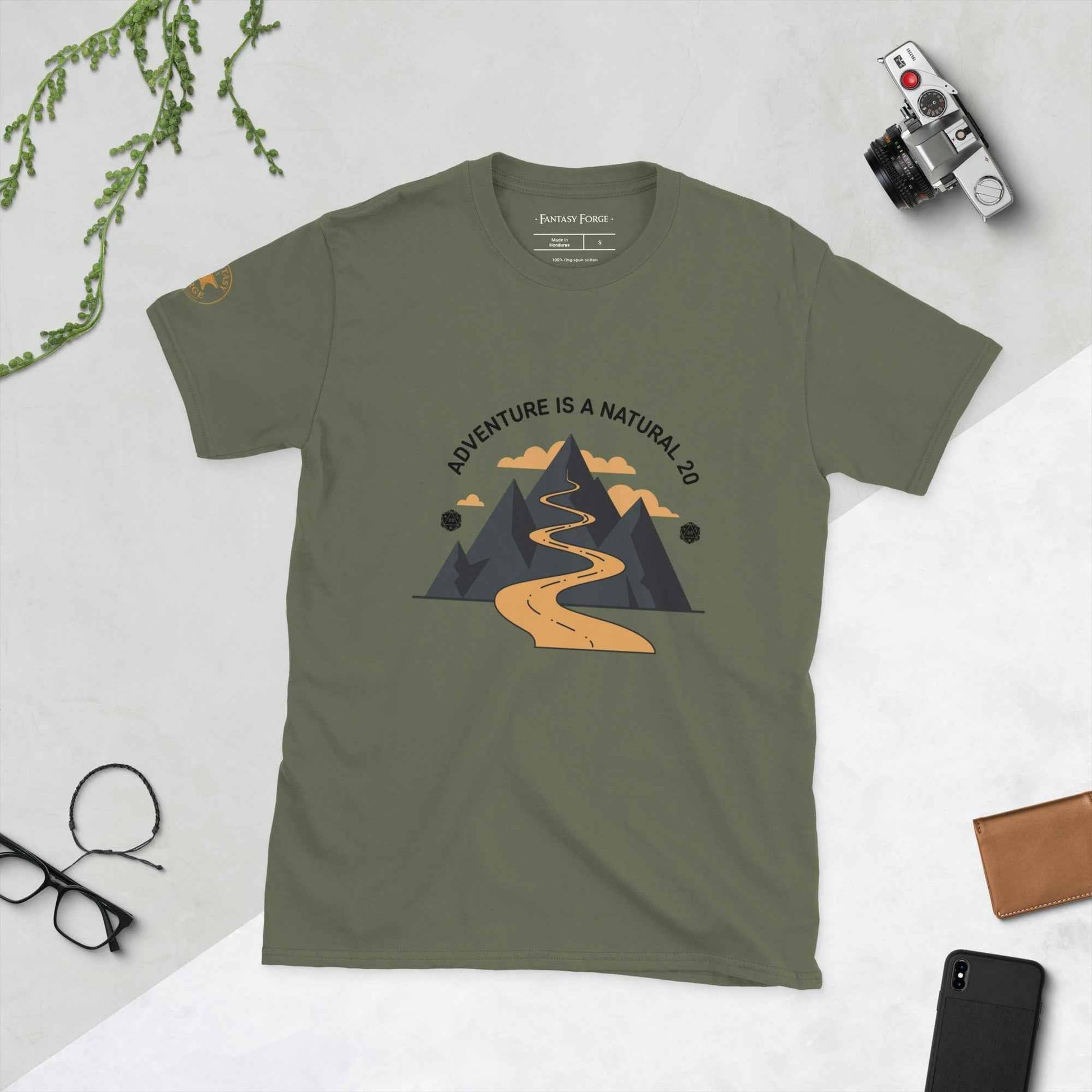 Adventure is a Natural 20 | Short-Sleeve Unisex T-Shirt