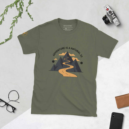Adventure is a Natural 20 | Short-Sleeve Unisex T-Shirt
