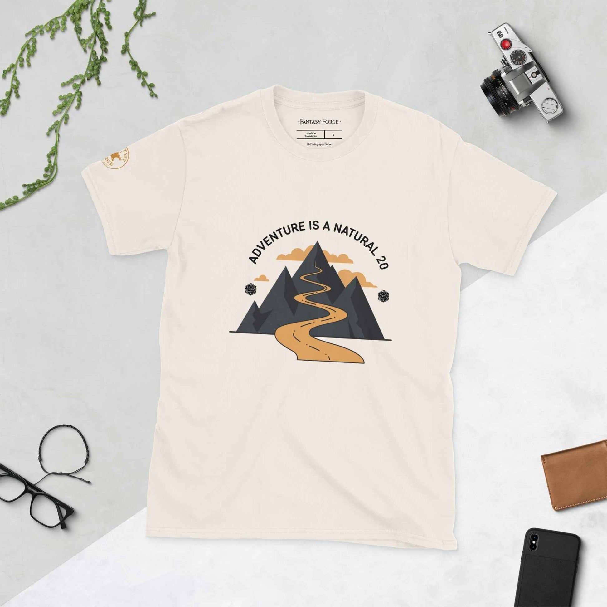 Adventure is a Natural 20 | Short-Sleeve Unisex T-Shirt