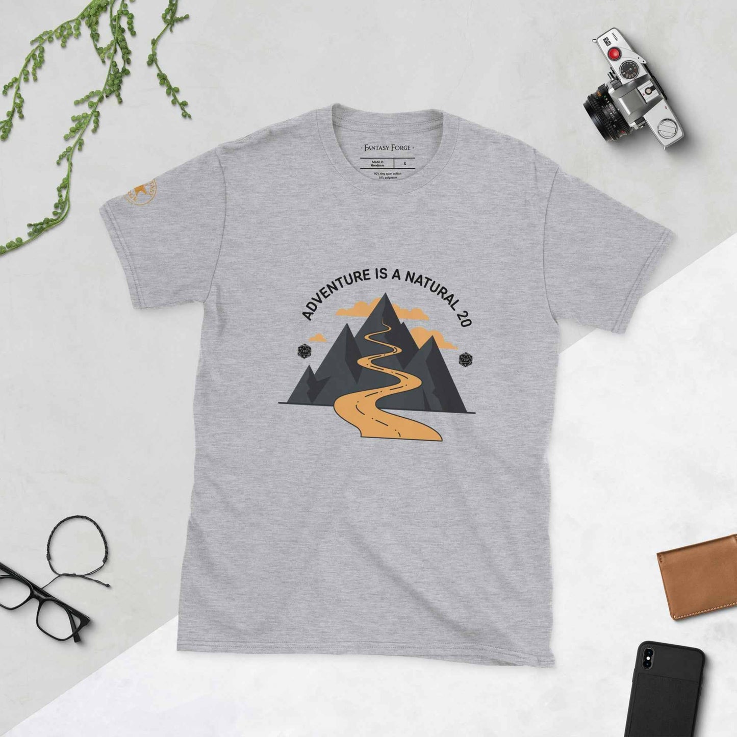 Adventure is a Natural 20 | Short-Sleeve Unisex T-Shirt