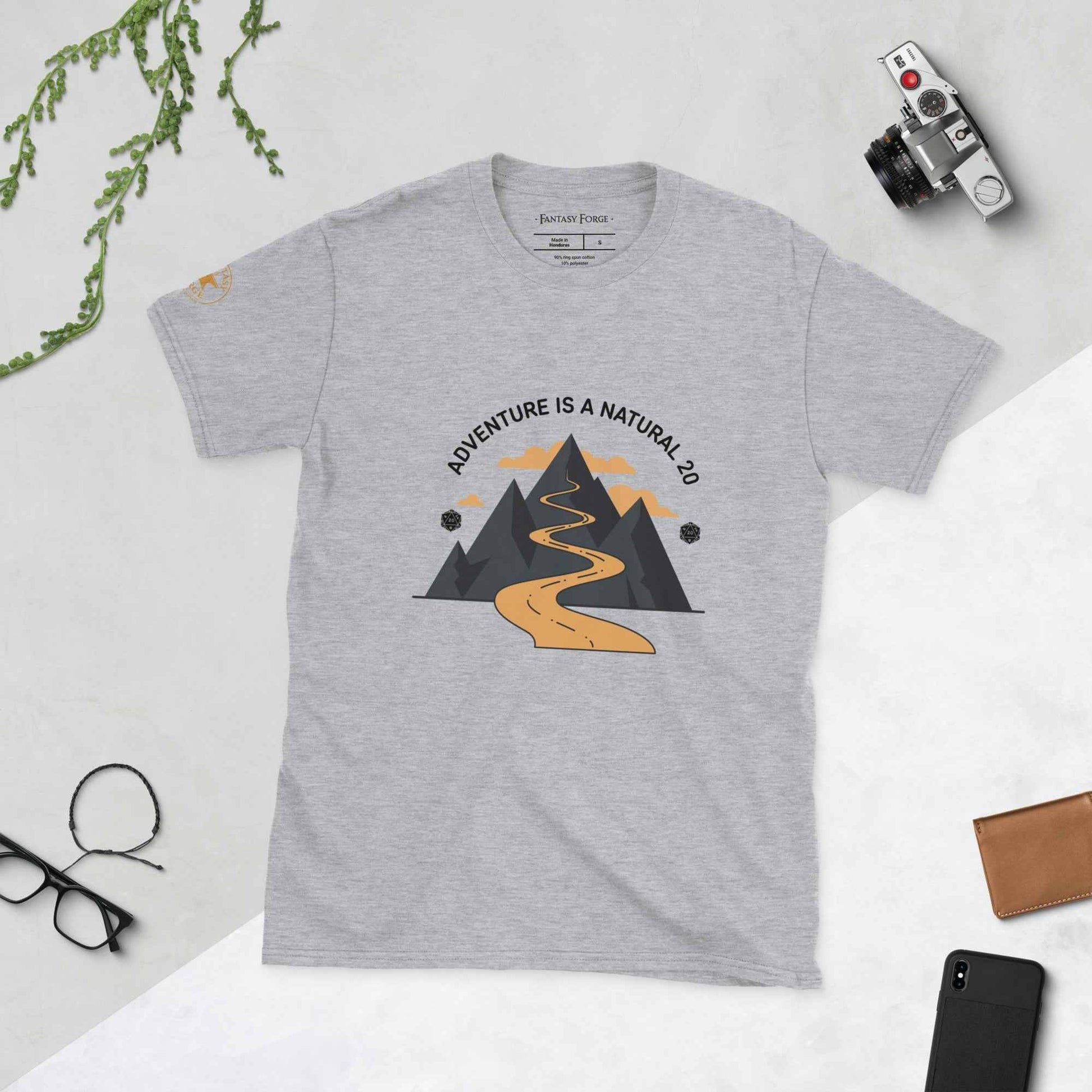 Adventure is a Natural 20 | Short-Sleeve Unisex T-Shirt