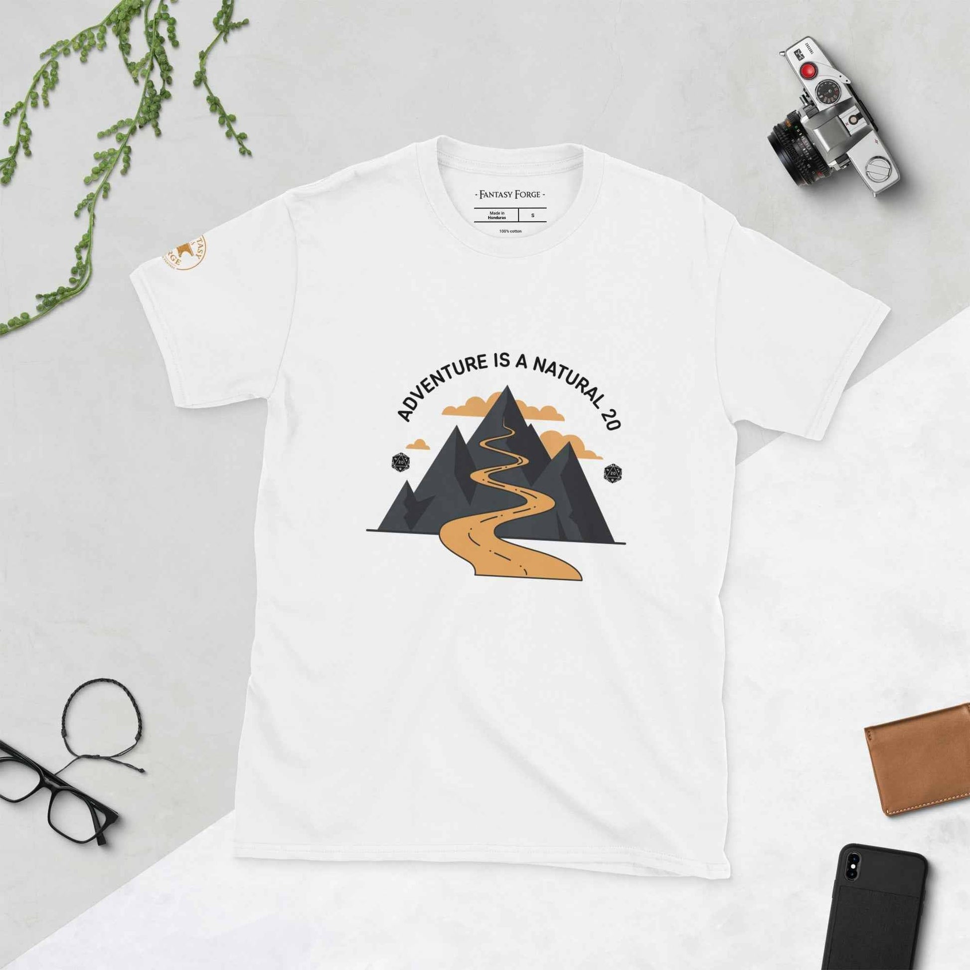 Adventure is a Natural 20 | Short-Sleeve Unisex T-Shirt
