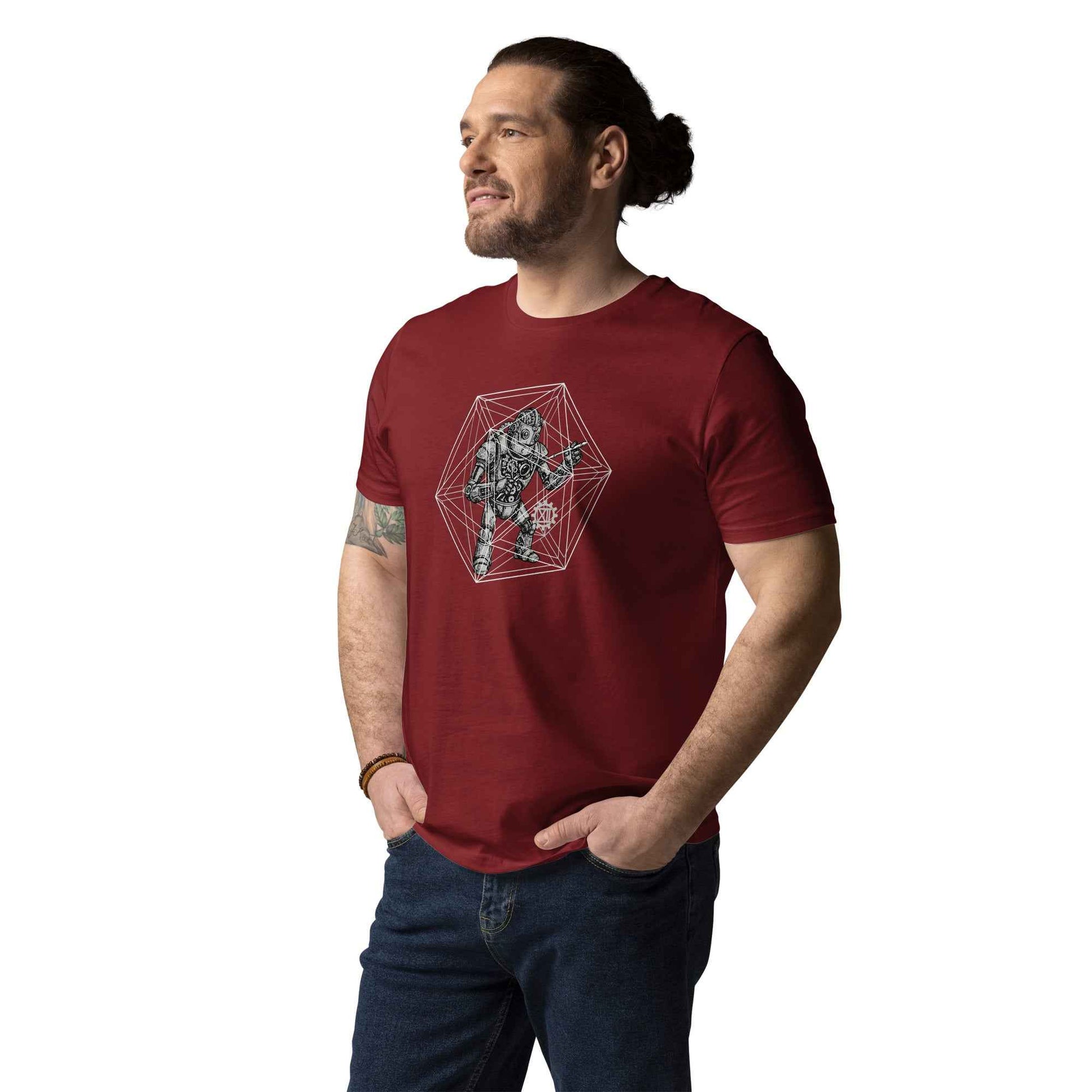 The Clockwork Cartographer — Unisex T-Shirt | Steampunk Fantasy RPG Apparel