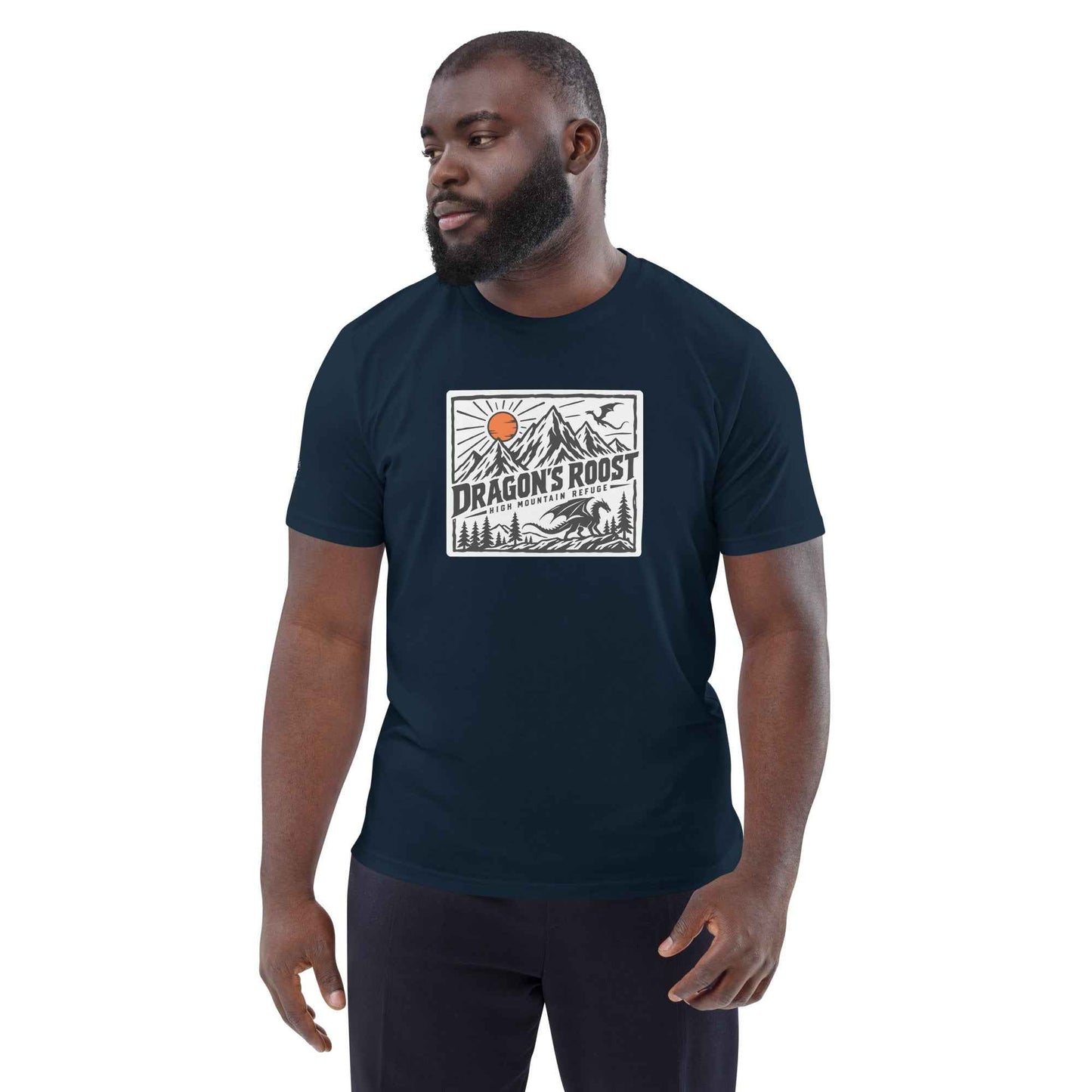 Dragon’s Roost — High Mountain Refuge T-Shirt | Fantasy Adventure Apparel