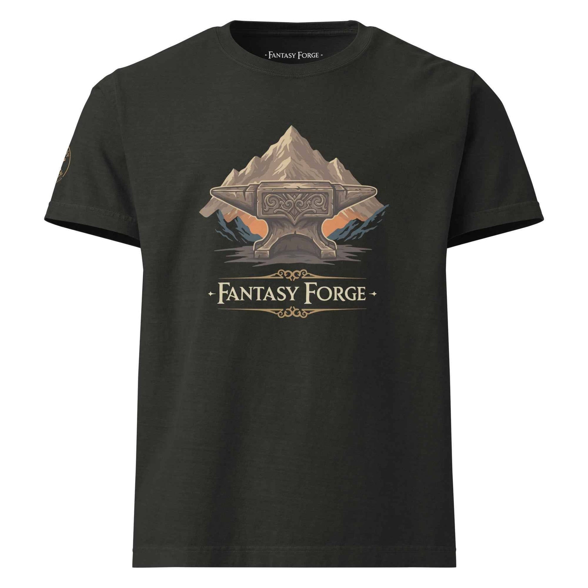Fantasy Forge Mountains | Unisex oversized t-shirt