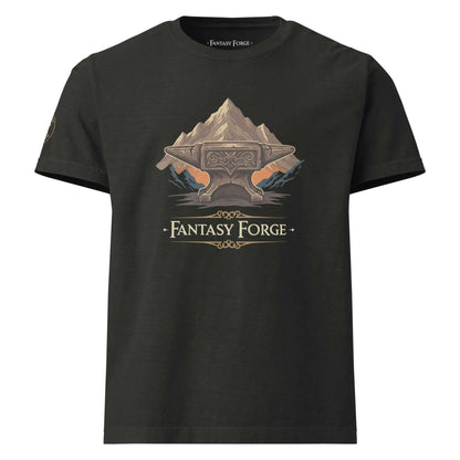Fantasy Forge Mountains | Unisex oversized t-shirt