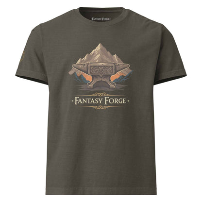 Fantasy Forge Mountains | Unisex oversized t-shirt