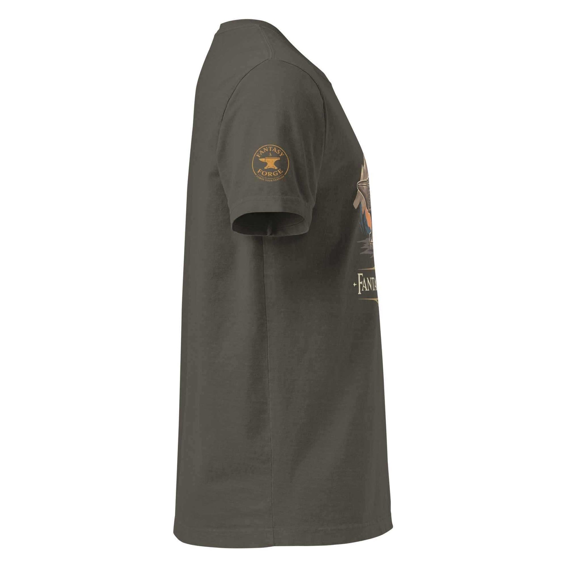 Fantasy Forge Mountains | Unisex oversized t-shirt