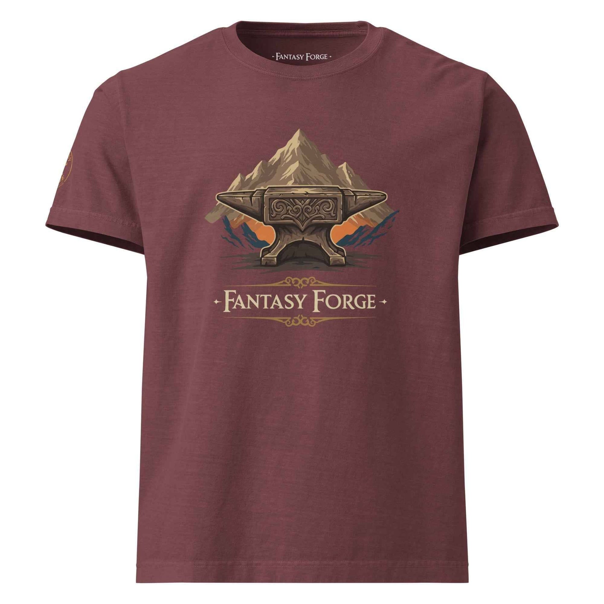 Fantasy Forge Mountains | Unisex oversized t-shirt
