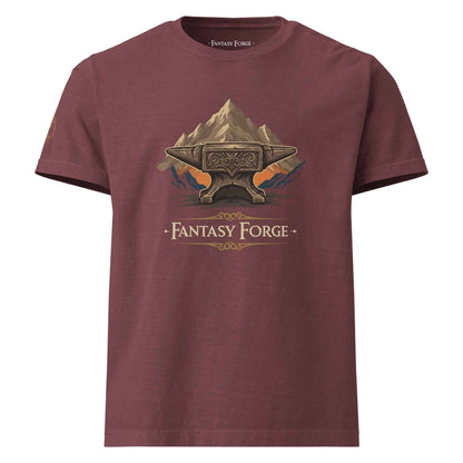 Fantasy Forge Mountains | Unisex oversized t-shirt