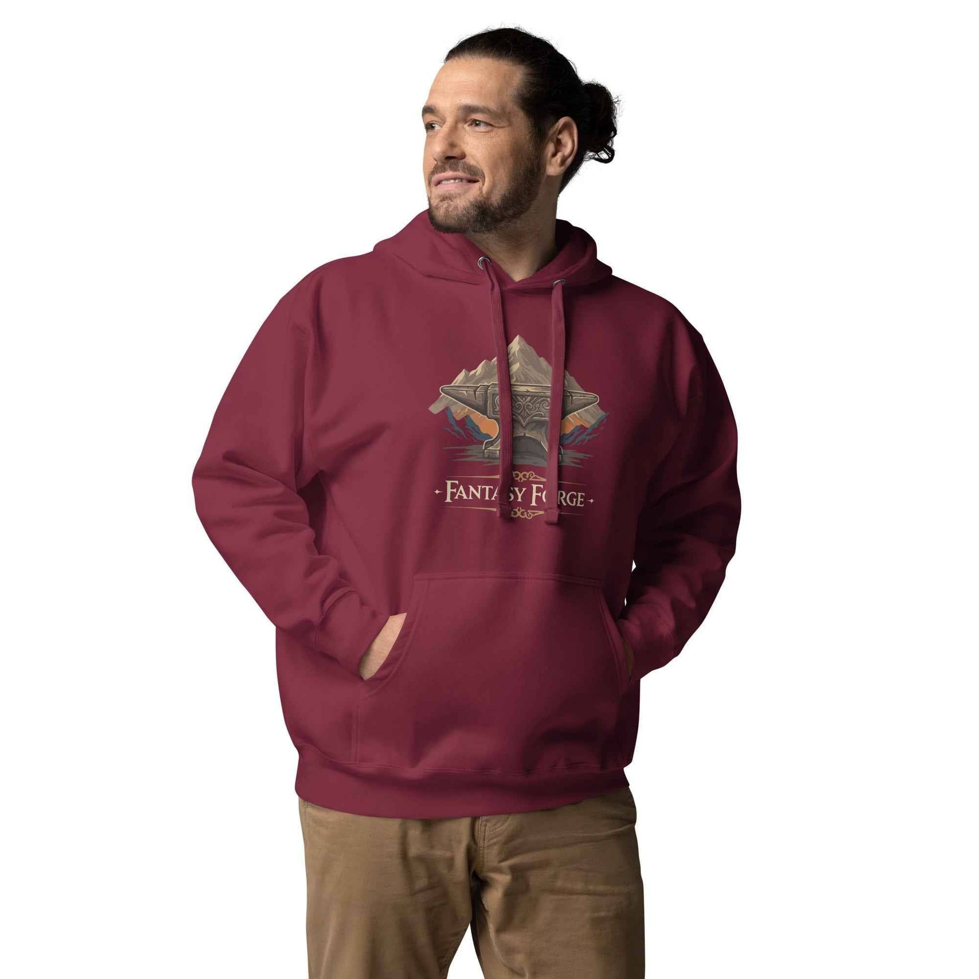 Fantasy Forge Mountains | Unisex Hoodie