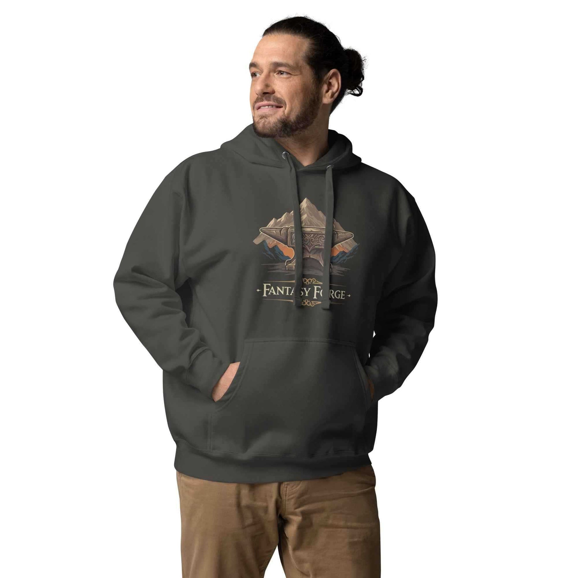 Fantasy Forge Mountains | Unisex Hoodie