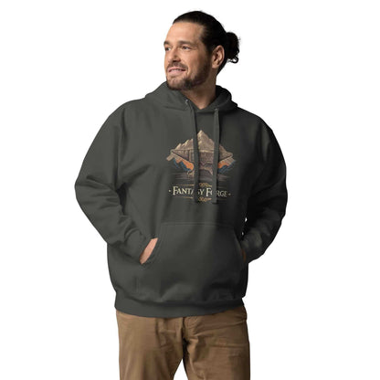 Fantasy Forge Mountains | Unisex Hoodie