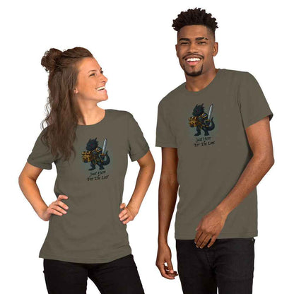 Just Here for the Loot (Black Dragon) | Unisex t-shirt
