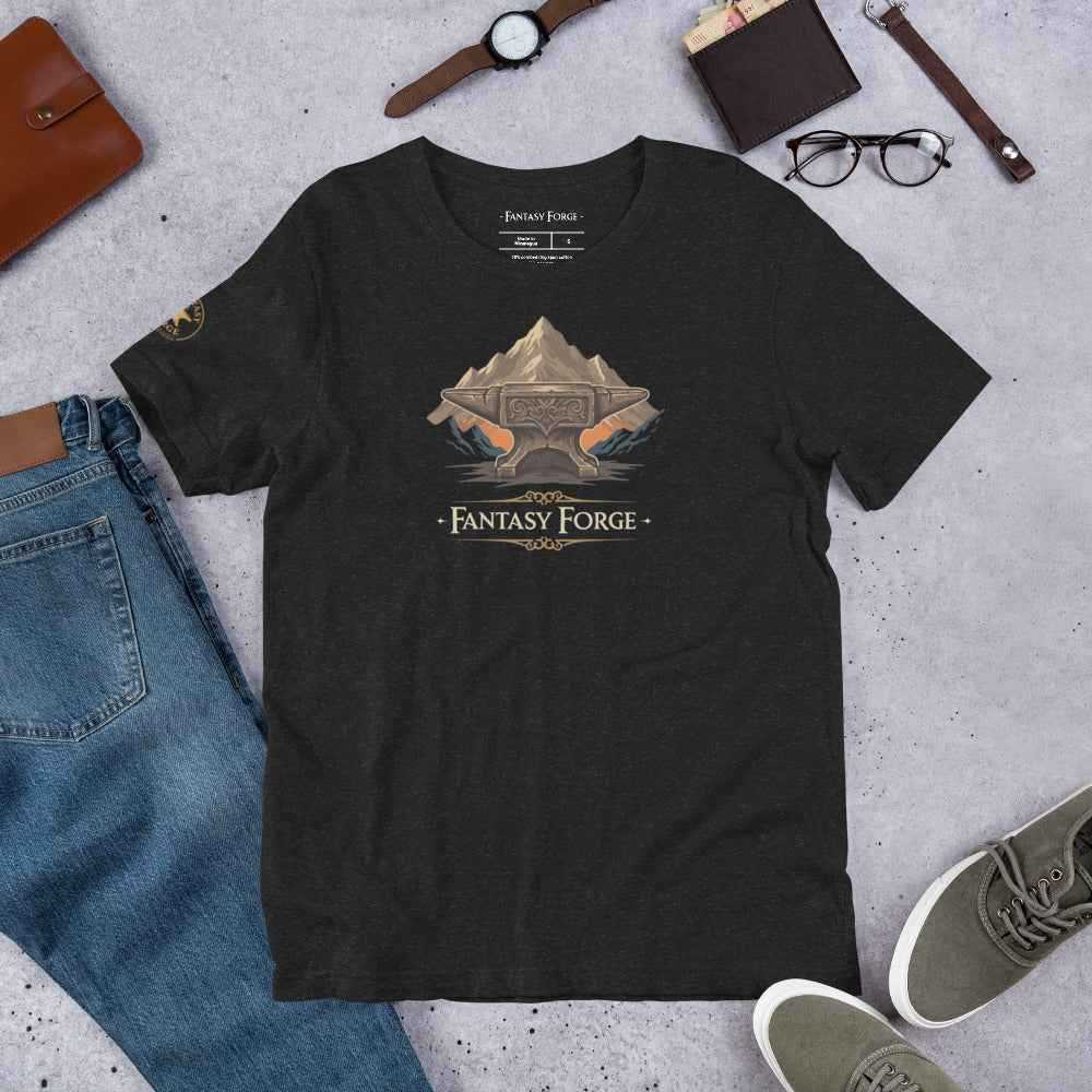 Fantasy Forge Mountain | Unisex T-Shirt - Fantasy Forge