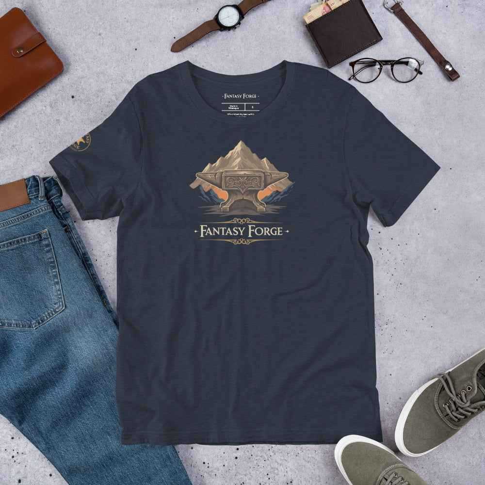 Fantasy Forge Mountain | Unisex T-Shirt - Fantasy Forge