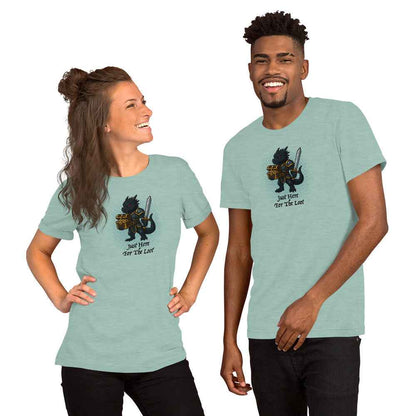 Just Here for the Loot (Black Dragon) | Unisex t-shirt