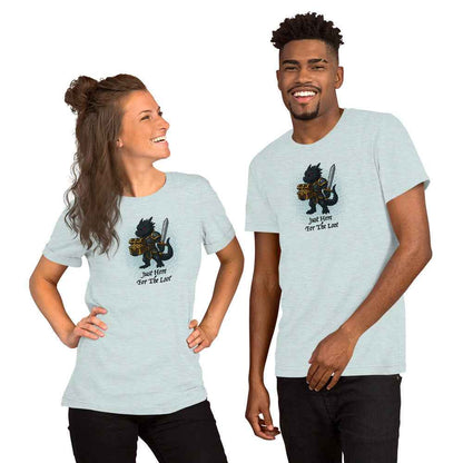 Just Here for the Loot (Black Dragon) | Unisex t-shirt