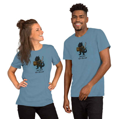Just Here for the Loot (Black Dragon) | Unisex t-shirt