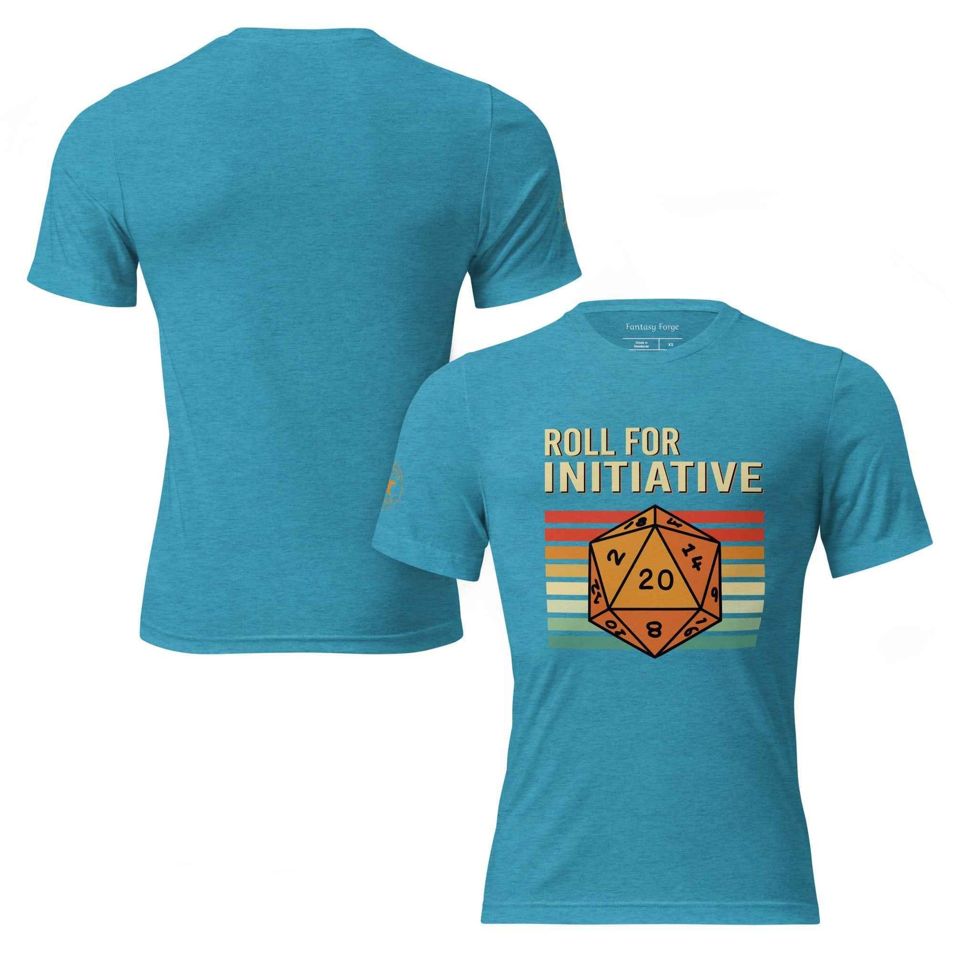 Roll for Initiative | Short sleeve t-shirt | Bella + Canvas Tri-Blend