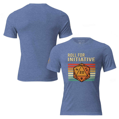 Roll for Initiative | Short sleeve t-shirt | Bella + Canvas Tri-Blend