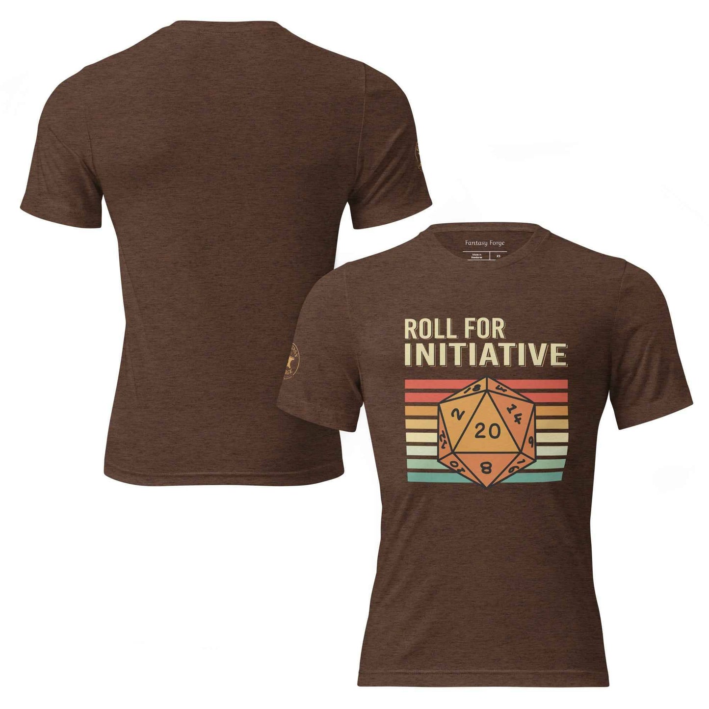 Roll for Initiative | Short sleeve t-shirt | Bella + Canvas Tri-Blend
