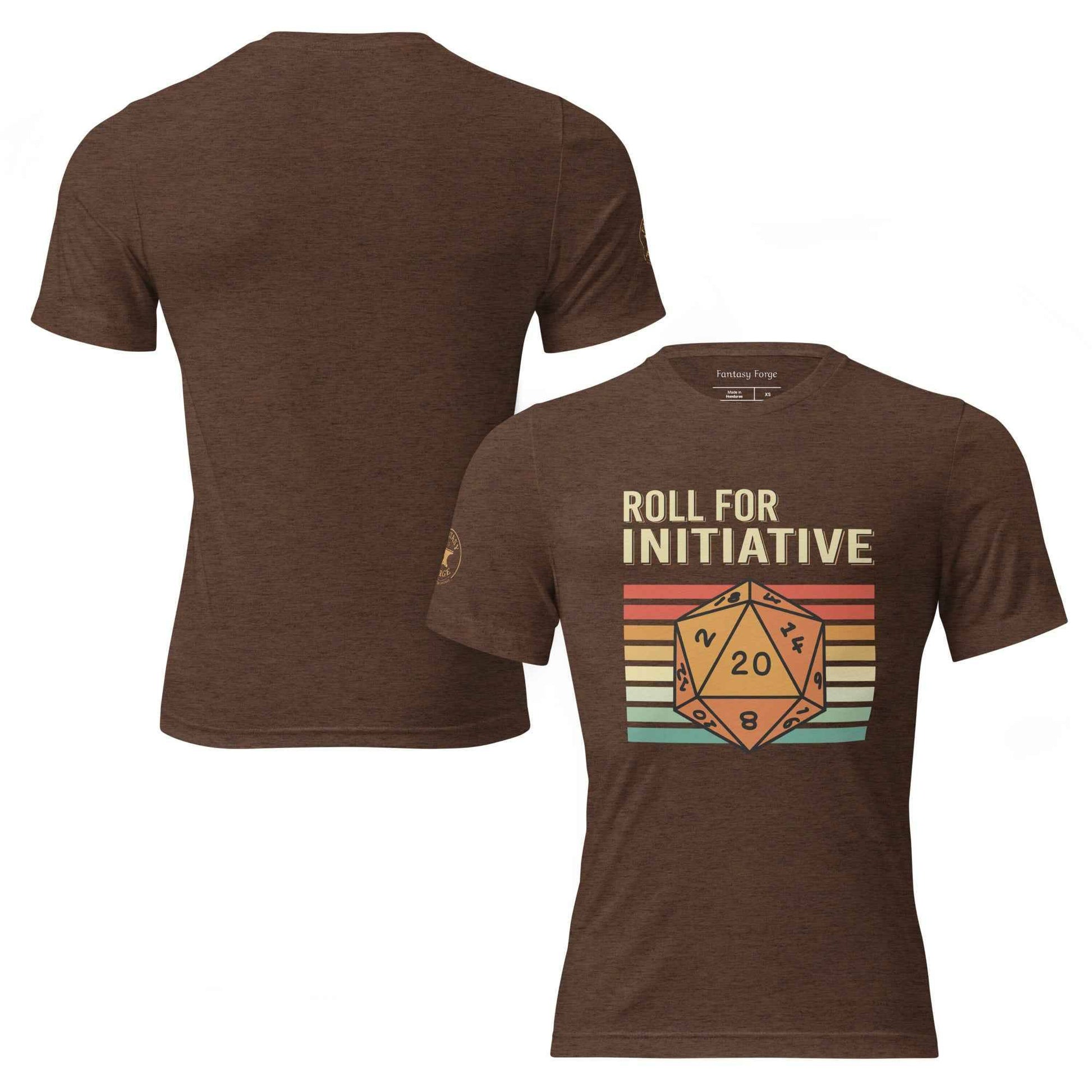 Roll for Initiative | Short sleeve t-shirt | Bella + Canvas Tri-Blend