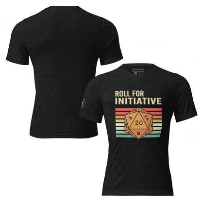 Roll for Initiative | Short sleeve t-shirt | Bella + Canvas Tri-Blend