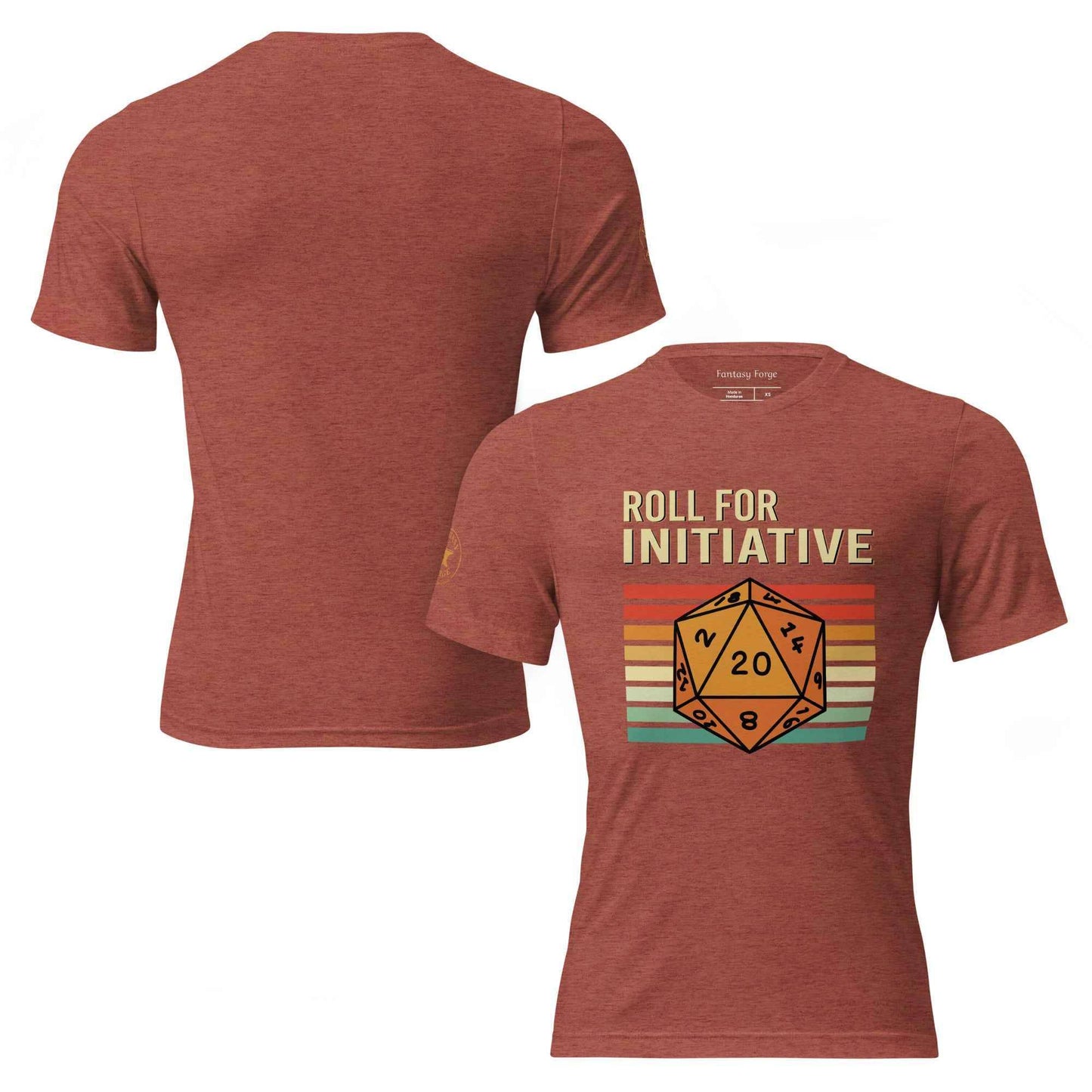 Roll for Initiative | Short sleeve t-shirt | Bella + Canvas Tri-Blend