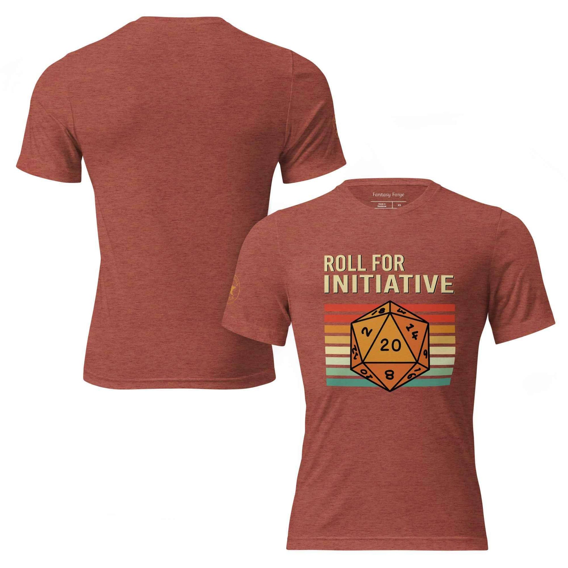 Roll for Initiative | Short sleeve t-shirt | Bella + Canvas Tri-Blend