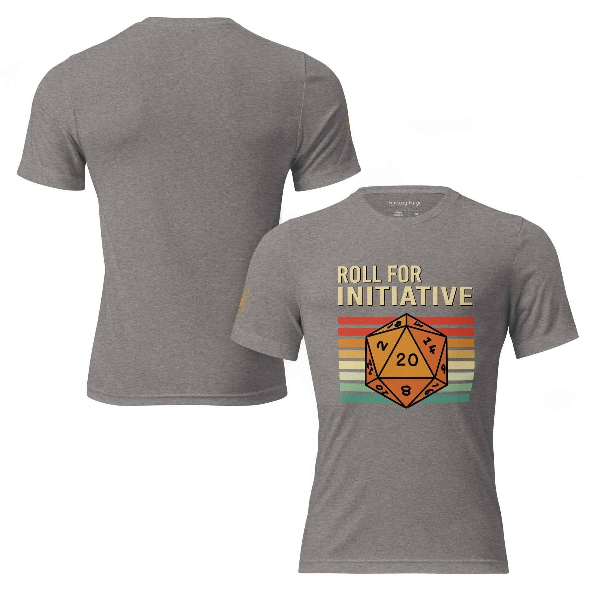Roll for Initiative | Short sleeve t-shirt | Bella + Canvas Tri-Blend