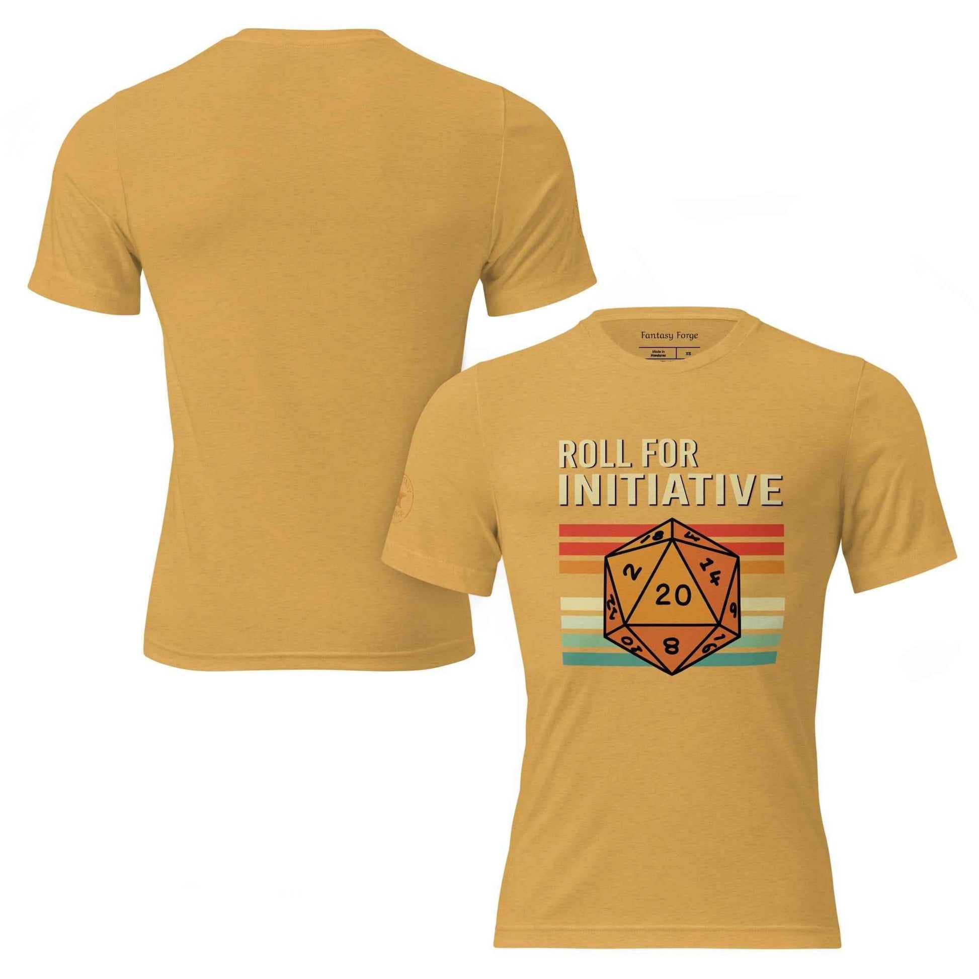 Roll for Initiative | Short sleeve t-shirt | Bella + Canvas Tri-Blend