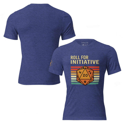 Roll for Initiative | Short sleeve t-shirt | Bella + Canvas Tri-Blend