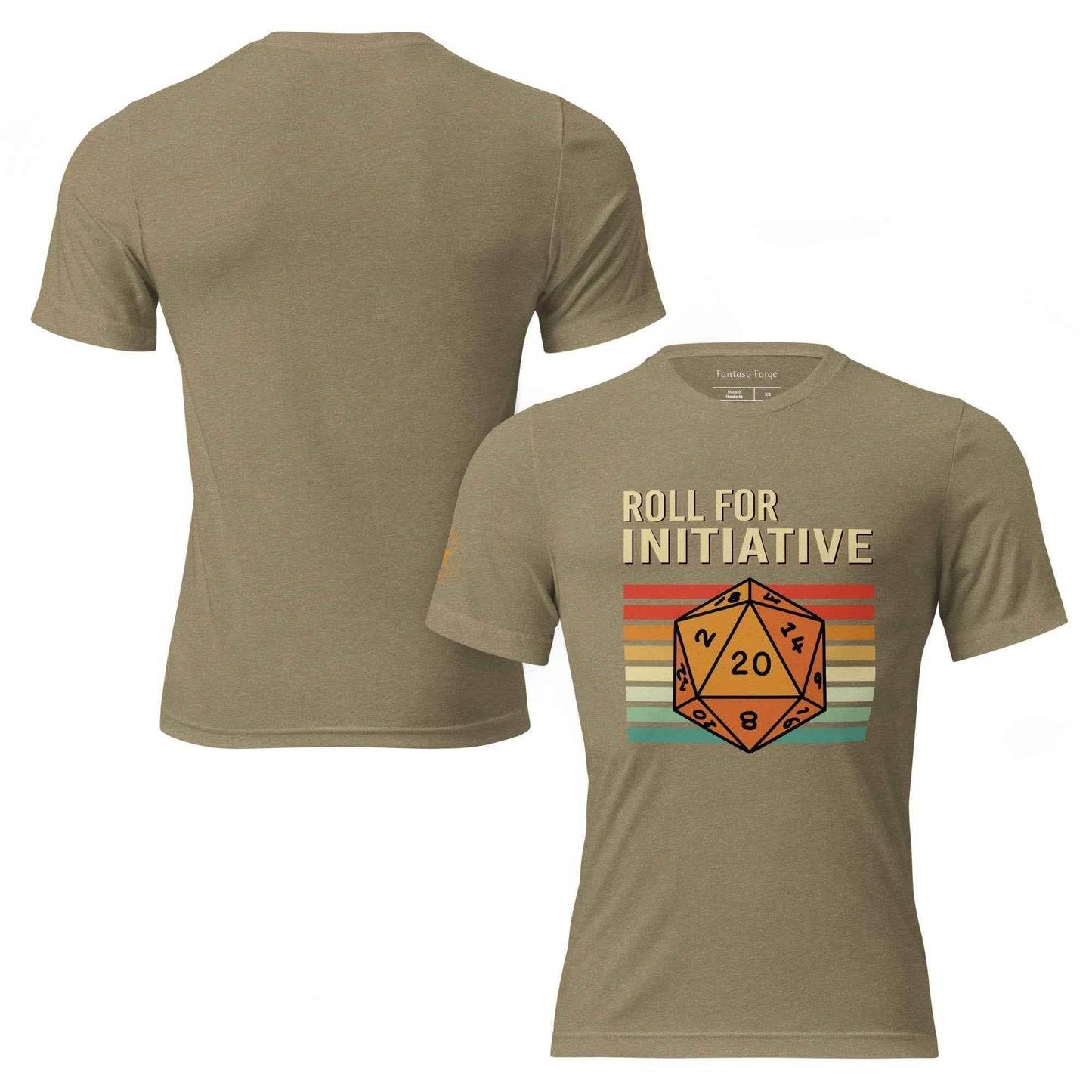 Roll for Initiative | Short sleeve t-shirt | Bella + Canvas Tri-Blend
