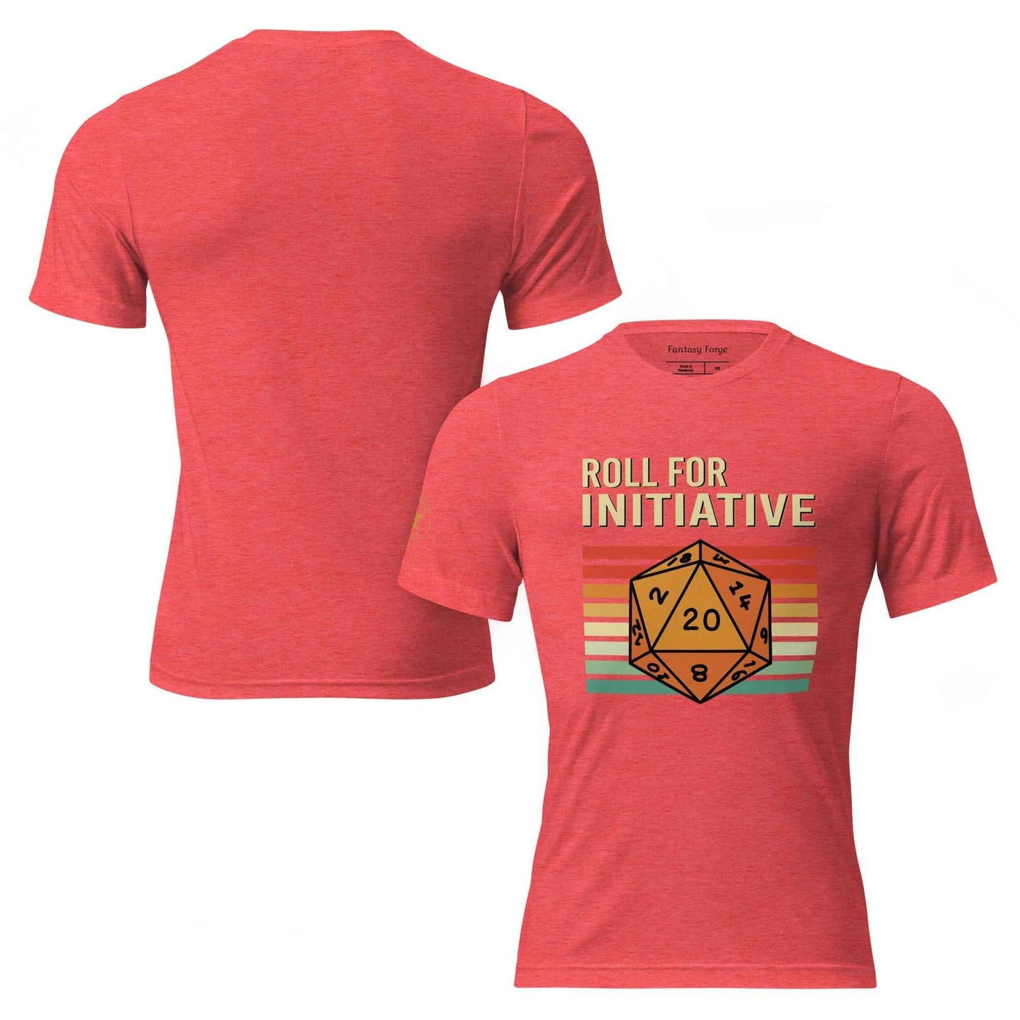 Roll for Initiative | Short sleeve t-shirt | Bella + Canvas Tri-Blend